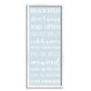 Stupell Industries Beach Rules List Coastal Activities Blue view 1