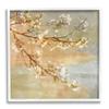 Stupell Industries Vintage Cherry Blossom Tree Branch Distressed Charm, Designed by John SEBA White Framed Wall Art, Beige view 1