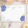 Recipe Cards 4x6, Elegant Blank Recipe Cards, Double-Sided, 60 PCS view 3