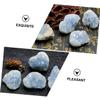 VOSAREA 1pc Natural Celestite Crystal Unique Rough Ore for Making Random Shape Beautiful Gemstone for Healing and Home Decor for Creative Teaching and Collectors view 3