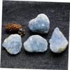 VOSAREA 1pc Natural Celestite Crystal Unique Rough Ore for Making Random Shape Beautiful Gemstone for Healing and Home Decor for Creative Teaching and Collectors view 4