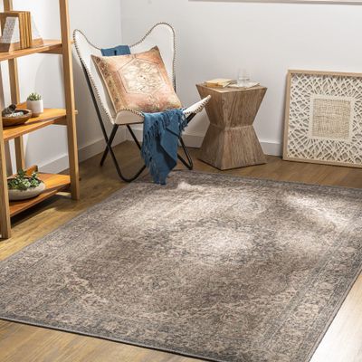 Artistic Weavers Cacia Printed Oriental Area Rug, 2'7" x 10', Brown