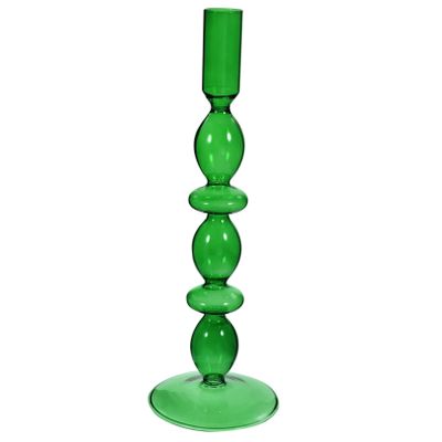VOSAREA Taper Tapered Candle Stand Candle Holder Glass Candle Stick Holders for Events Wedding Church Holiday Table Centerpiece Pillar Candle Holder Decoration Taper Candle Holders