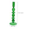 VOSAREA Taper Tapered Candle Stand Candle Holder Glass Candle Stick Holders for Events Wedding Church Holiday Table Centerpiece Pillar Candle Holder Decoration Taper Candle Holders view 2