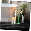 VOSAREA Taper Tapered Candle Stand Candle Holder Glass Candle Stick Holders for Events Wedding Church Holiday Table Centerpiece Pillar Candle Holder Decoration Taper Candle Holders view 4