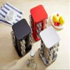 qiuqiu 12 Bottle Rotating Spice Rack Countertop Spice Tower Stainless Steel Spice Storage Box Kitchen Seasoning Storage Organization- view 4