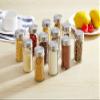 qiuqiu 12 Bottle Rotating Spice Rack Countertop Spice Tower Stainless Steel Spice Storage Box Kitchen Seasoning Storage Organization- view 2