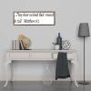 Wooden Framed Sign Matthew 62 - 12960 - Office/Bedroom/Living Room Wall Art - .They Have Received Their Reward in Full. Matthew 62 white-C4 1550cm PP989 view 3