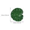 DOITOOL 15pcs Floating Faux Lotus Leaves Simulation Leaves for Fish Aquarium Decoration Lifelike Water Lily Pads for Garden and Fountain Decor view 4