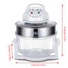 12/17L Air Fryer Large Fryer Oven Glass Fryer Turbo Infrared Convection Air Fryer Convection Oven Healthy Meal Electric Cooker with Recipe Book (17L) view 3