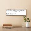 Wooden Framed Sign Ephesians 61 - 13850 - Office/Bedroom/Living Room Wall Art - Children, Obey Your Parents Ephesians 61 white-C11 1550cm PP916 view 4