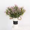 DUO ER 2Pcs Artificial Berry Plant Simulation Berry Grass Home Wedding Party Decorative Plastic Fake Plant 36cm (Color : Pink) view 3
