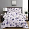 3-Piece Coastal Sea Life Quilt Set Queen Size(90x90in.) Beach Themed Vivid Seascape Blue Conch Starfish Coral Bedspread Coverlet,Lightweight All Season Bedding Set for Home Bedroom Decor(Multi,Queen) view 1