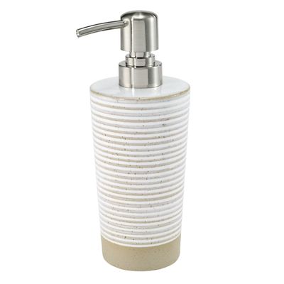 Avanti Linens - Soap Dispenser/Lotion Pump, Matte Textured Home Decor (Drift Collection), Multicolor