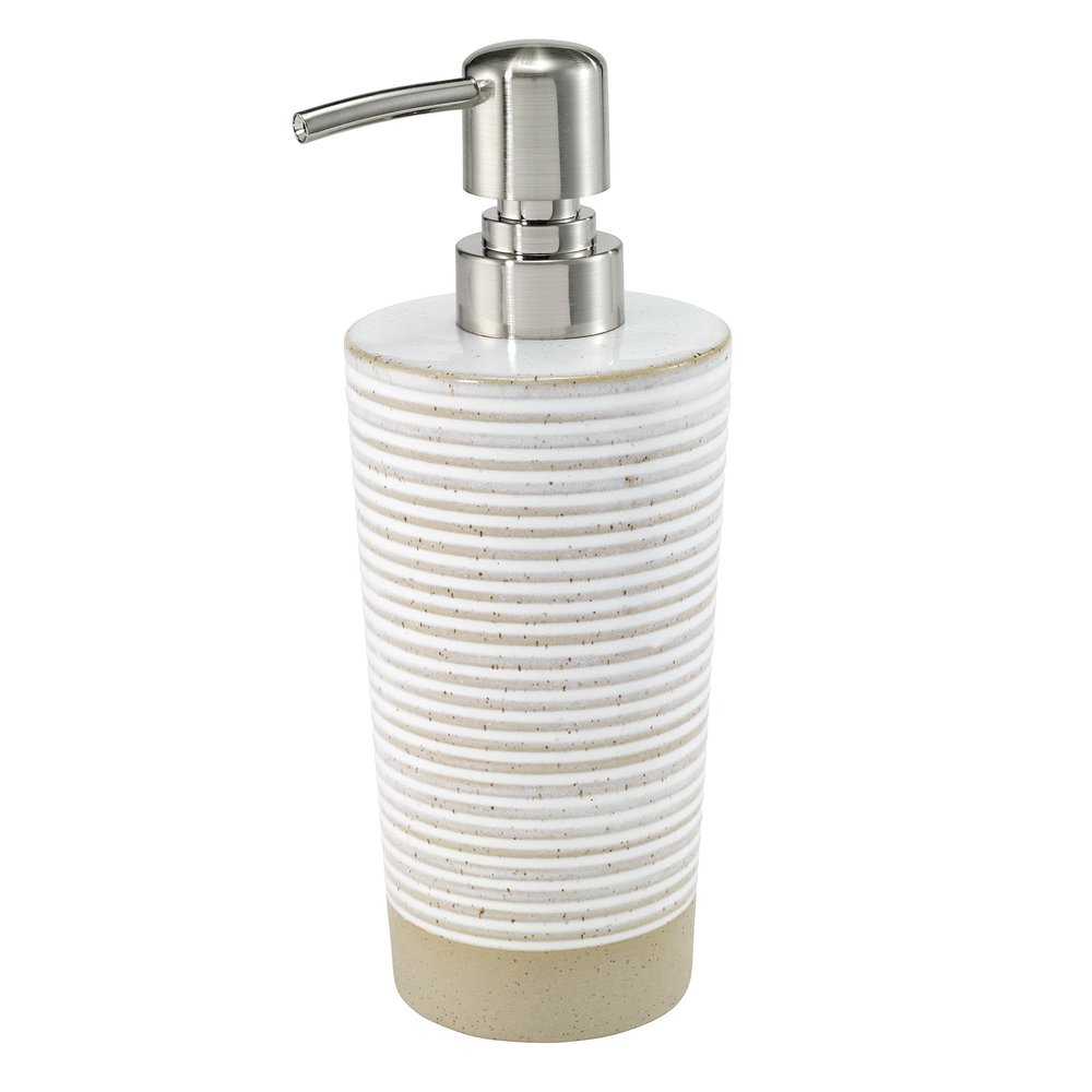 Avanti Linens - Soap Dispenser/Lotion Pump, Matte Textured Home Decor (Drift Collection), Multicolor