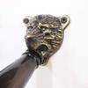 Bear Head Cast Iron Beer Bottle Opener Wall Mounted for Man Cave Decor Gifts (Aged Gold and Black) view 4