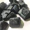 Natural Gemstone Black Tourmaline Rough Specimen Stone 200g for Home Decoration view 2