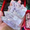 1pc Polished Gemstone Crystals Points Natural White Crack Clear Quartz Crystal Wand 70-75mm for Home Decoration view 2