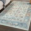 LUXE WEAVERS Patricia Collection 125 Ivory 9x12 Oriental Floral Area Rug view 1
