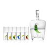 Tequila Decanter Set with Pepper Decanter and 6 Jalapeo Shot Glasses Set, Perfect for Holiday Gifts for Tequila Lovers, 25 Ounce Bottle, 3 Ounce Shot Glasses Cinco De Mayo, Reposado Gift (Pepper) view 1
