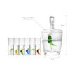 Tequila Decanter Set with Pepper Decanter and 6 Jalapeo Shot Glasses Set, Perfect for Holiday Gifts for Tequila Lovers, 25 Ounce Bottle, 3 Ounce Shot Glasses Cinco De Mayo, Reposado Gift (Pepper) view 4