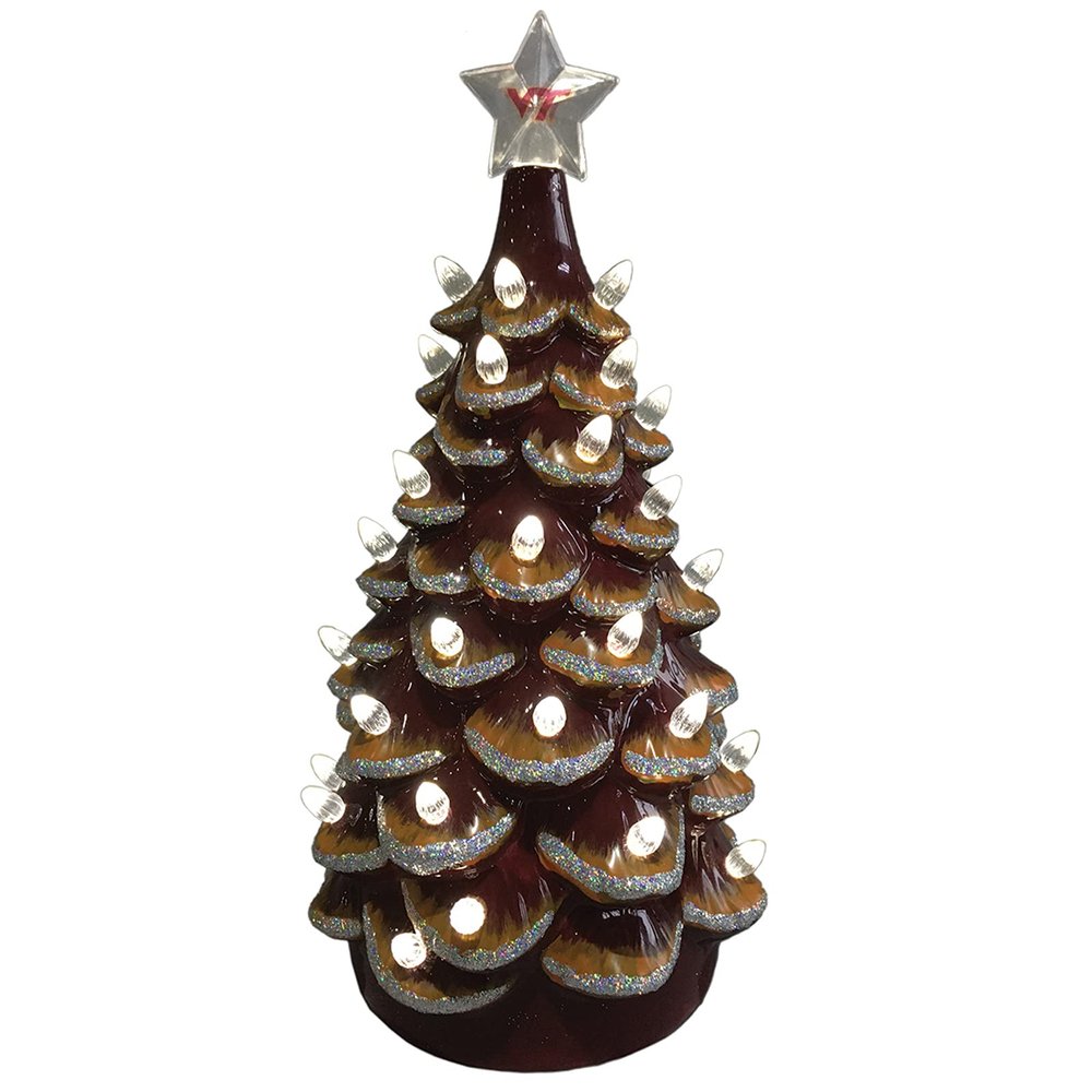 14" Virginia Tech Ceramic Tree