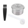 Coffee Filter,Reusable Coffee Capsule with Spoon Brush Fit for DELTA Q NDIQ7323 Coffee Maker Machine view 1