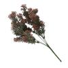 DUO ER 2pcs Artificial Plant Grass Home Office Plant Ornament Wedding Party Plastic Grass Bundle, Rose Red (Color : 03) view 3
