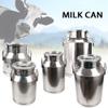 20-60L Stainless Steel Milk Can Wine Milk Bucket Wine Pail Bucket Milk Can Tote Jug with Sealed Lid Heavy Duty, with Independent Embedded Silicone Sealed Lid (60L) view 2