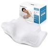 ZAMAT Adjustable Cervical Memory Foam Pillow, Odorless Neck Pillows for Pain Relief, Orthopedic Pillows for Sleeping with Cooling Pillowcase, Bed Support Pillow for Side, Back, Stomach Sleeper view 1