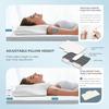 ZAMAT Adjustable Cervical Memory Foam Pillow, Odorless Neck Pillows for Pain Relief, Orthopedic Pillows for Sleeping with Cooling Pillowcase, Bed Support Pillow for Side, Back, Stomach Sleeper view 4
