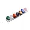 Natural Folk Crafts 7 Chakra Selenite Stick Crystal Sets for Home Decoration view 1