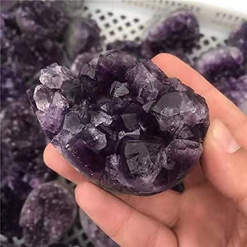 1pc Natural Rough Amethyst Cluster cave Quartz Amethyst geode Gemstone 2inch for Decoration