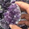 1pc Natural Rough Amethyst Cluster cave Quartz Amethyst geode Gemstone 2inch for Decoration view 4
