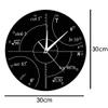 Advanced Math Irrational Numbers Wall Clock Science Mathematical Wall Art Modern Clock Wall Watch Classroom Decor Teachers Gift(No Frame) view 2