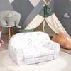 Delsit Kids Couch for Toddlers - 2 in 1 Convertible Foam Sofa to Lounger, Comfy Flip Out Lounge Chair for Children, Made in Europe view 4