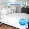 Better Bedder Bed Headband, Fabric Shell of Cotton, Polyester, and Spandex, Bed Making Made Easy, Transforms Any Flat Sheet into A Fitted Sheet, Fits All Mattress Heights- Queen 60 X 80 view 4