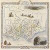 1800'S MAP AUSTRALIA VICTORIA PORT FILLIP BAY KANGOROO AUSTRALIAN REPRO POSTER (20 X 30 IMAGE SIZE PAPER) view 1
