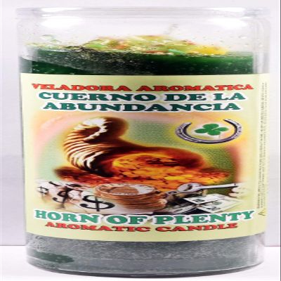 12 Pieces Candle Cocktail Aromatic Horn of Plenty -CUERNO DE LA ABUNDANCIA