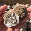 Natural Gemstone raw Desert Rose Rough Crystals Stones for Garden Decoration 4pcs view 4