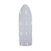 Simplify Ironing Board Cover | Scorch Resistant | Cotton | Thick Padding | Stretch Elastic Fit | Hook and Loop Fasteners | Cover ONLY | Graphite view 1