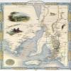 1800's Map Bird Eye View South Australia Spencer Gulf Travel Poster Reproduction (16 X 24 Image Size Paper) view 1