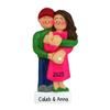 3D Engagement Ornament 2025 Personalized | She Said Yes Ring Our First Christmas Engaged Ornament 2025 Engagement Gifts for Couples First Engaged Christmas Ornaments for Bride to Be Proposal Memory view 2
