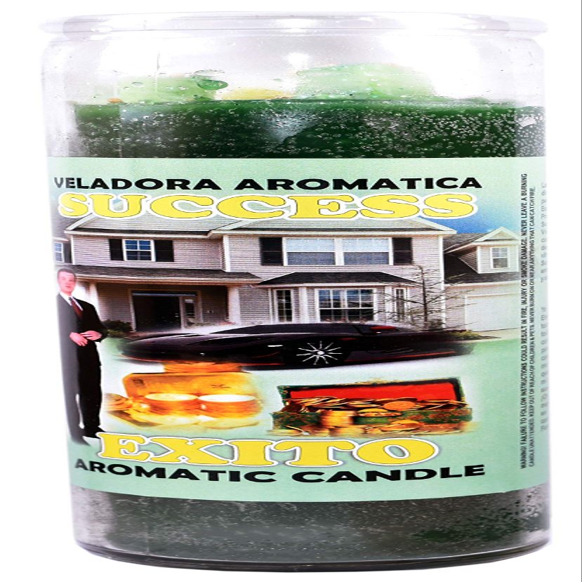 12 Pieces Candle Cocktail Aromatic Vela Success - EXITO Verde