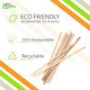 Wooden Coffee Stirrer Sticks 7.5 inch - Bio Degradable, Eco Friendly Beverage Stirrers, Splinter Free Birch Wood - Disposable Drink Stir Sticks for Tea, Beverage, Coffee and Arts & Crafts (5000) view 4