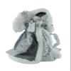 14" Inch Ethnic African American Standing Graceful Grey Glittering Mandolin Angel Christmas Tree Topper or Table Top 514116 view 4