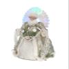 Windy Hill Collection 14" Inch Standing Coastal Aquamarine Fiber Optic Angel Lighted LED Christmas Tree Topper or Table Top 594126 view 2