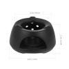 1pc Ceramic Candle Holder Tea Heater Teapot Insulation Base for Warming Tea Heating Food Elegant Desktop Decoration Premium Ceramic Material for Brewing and Serving view 4