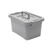 Fun Express Grey Locking Storage with Lid & Handle - Educational - 3 Pieces view 1