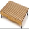 Bamboo Stovetop Cover & Countertop Cutting Board with Adjustable Legs, Dual-purpose Chopping Board for Gas Electric Stove Burner, Workspace Block Cover for RV Camping Camper view 1